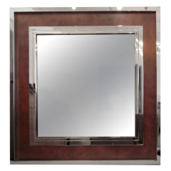 Steel and Copper Mirror
